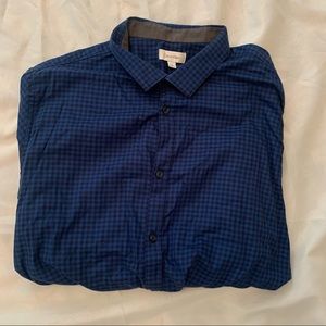 Calvin Klein gingham dress shirt